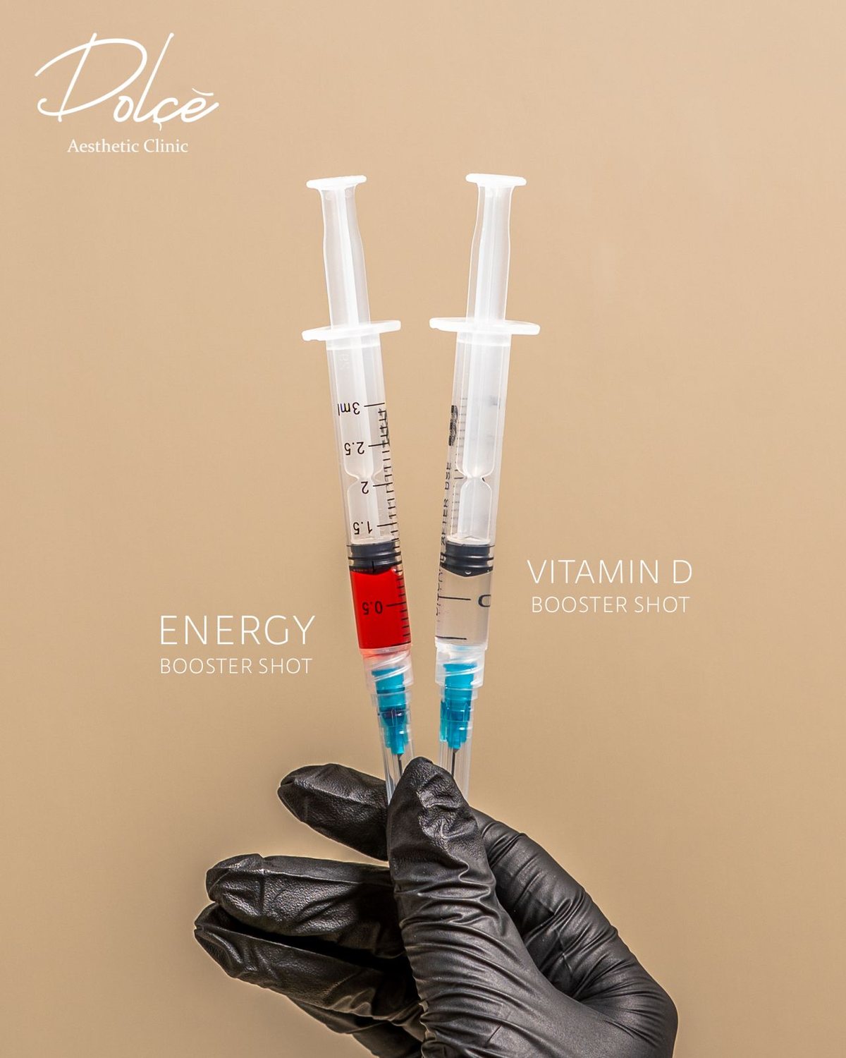 Energy and Vitamin D booster shots